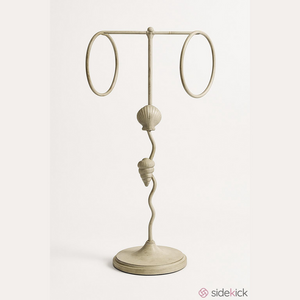 Vintage Sea Shell Towel Holder